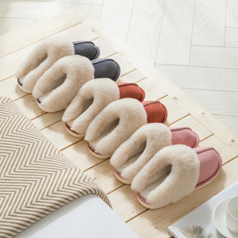 Fleece slippers for women