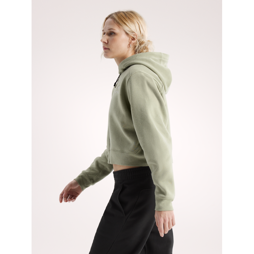 Arc'teryx Women's Emblem Fleece Full Zip Crop Hoody