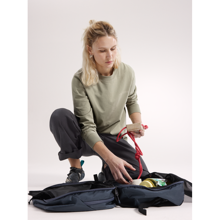 Arc'teryx Women's Kragg Cotton Bird Crew Neck Shirt LS