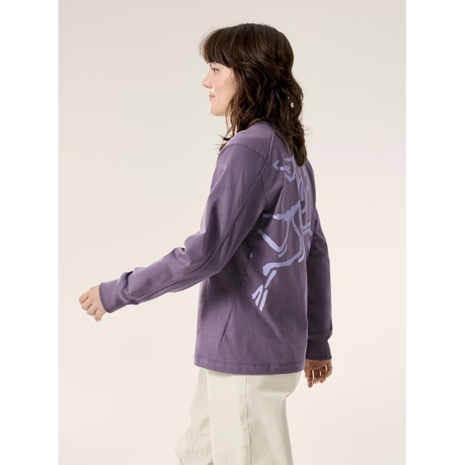 Arc'teryx Women's Kragg Cotton Bird Crew Neck Shirt LS