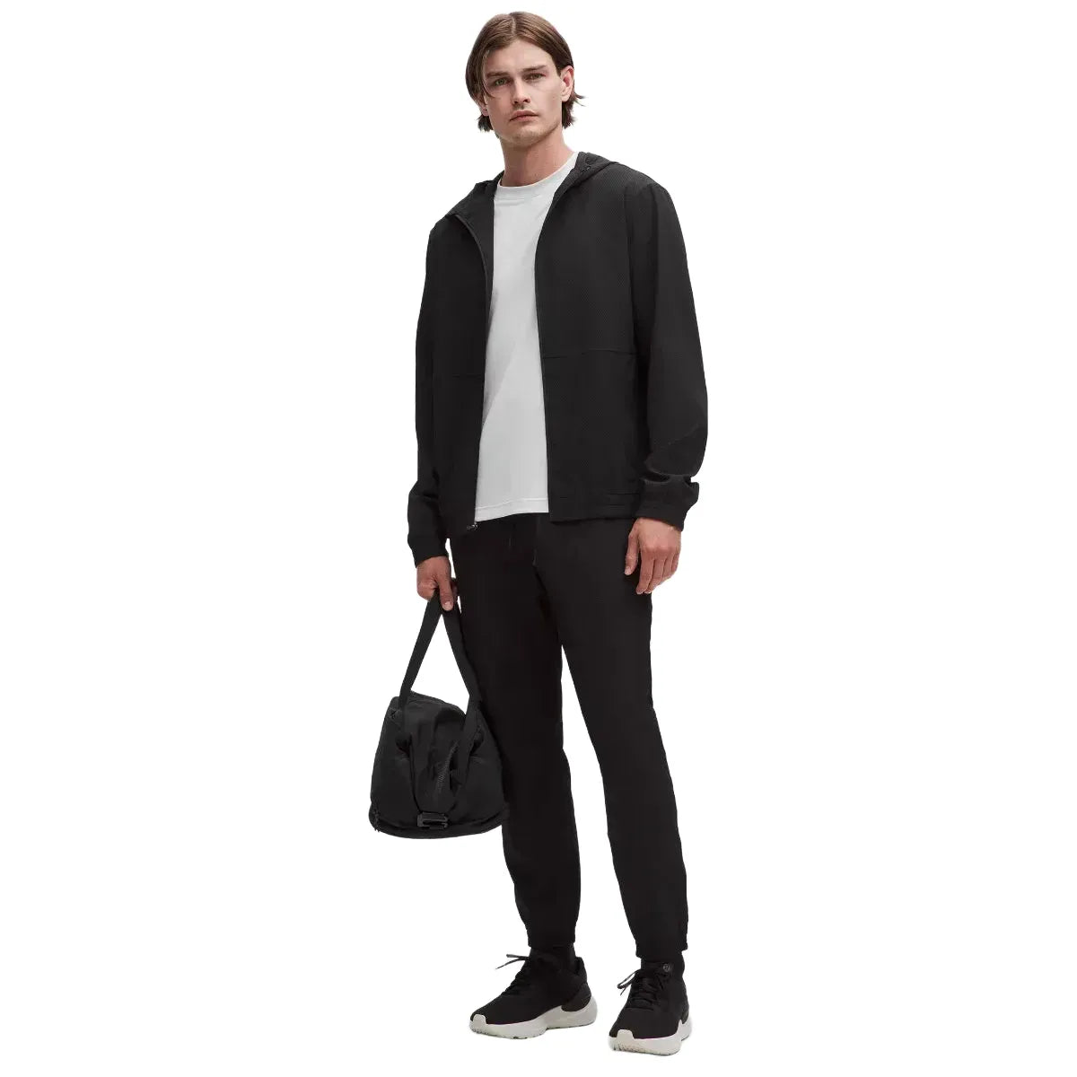 Lululemon Men's License to Train Textured Jogger Regular in Black