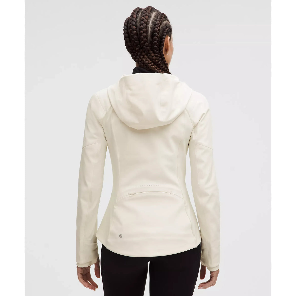 Lululemon Women's Cross Chill Performance Jacket in Light Ivory