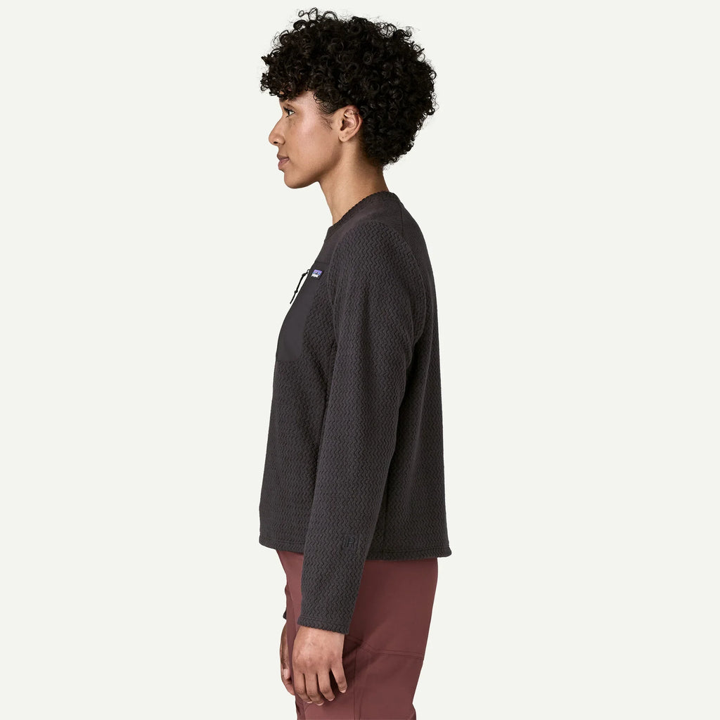 Patagonia Women's R1® Air Fleece Crewneck in Black