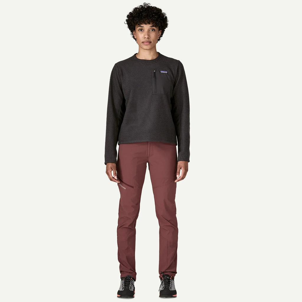 Patagonia Women's R1® Air Fleece Crewneck in Black