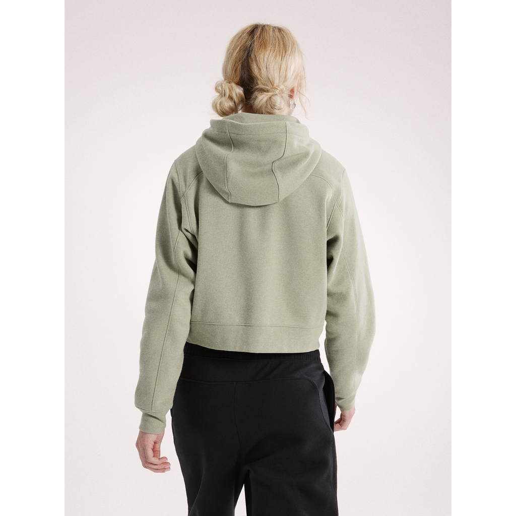 Arc'teryx Women's Emblem Fleece Full Zip Crop Hoody
