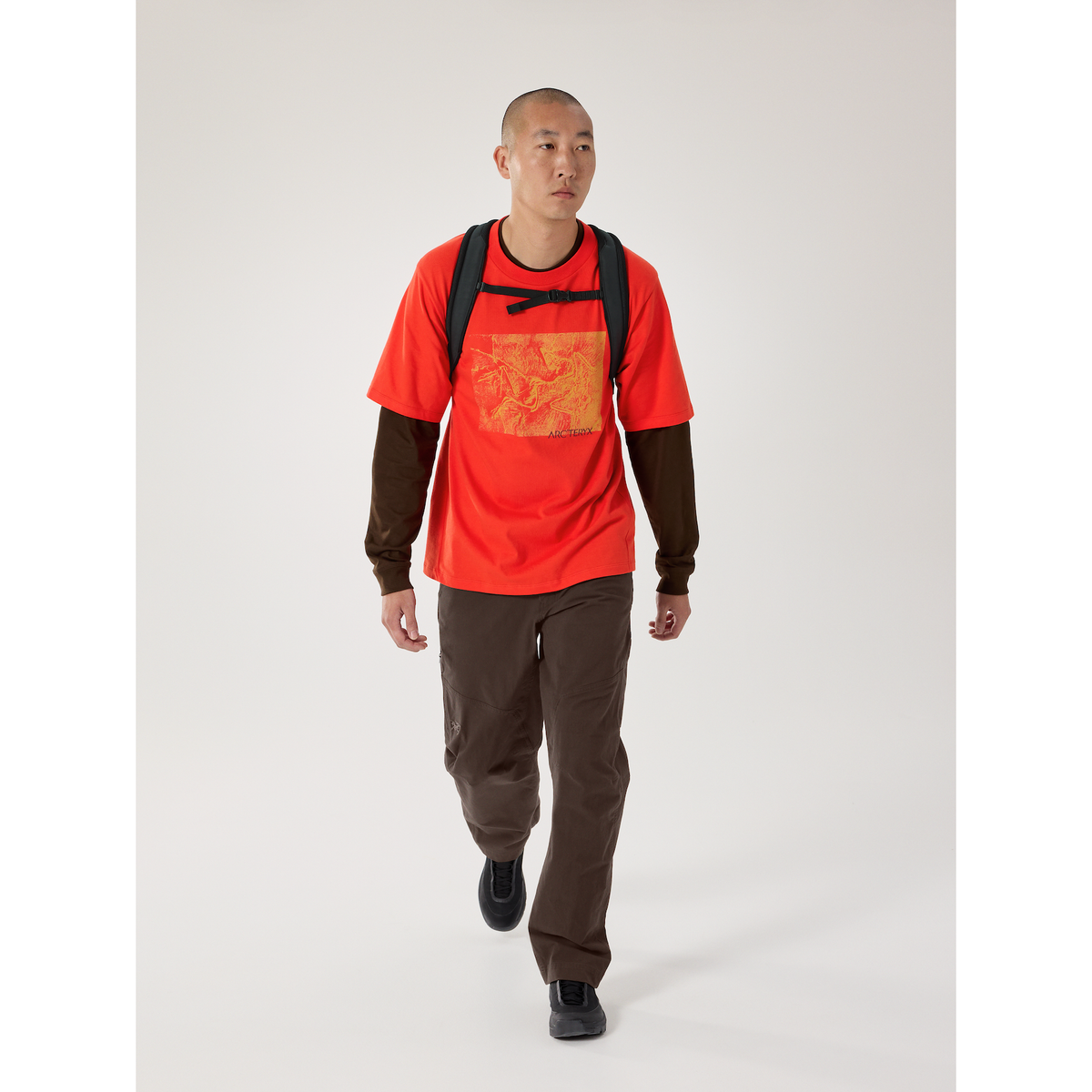 Arc'teryx Men's Kragg Cotton Lithographica SS