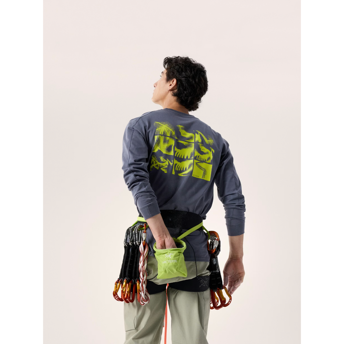 Arc'teryx Men's Kragg SL Cotton Bird Tile LS