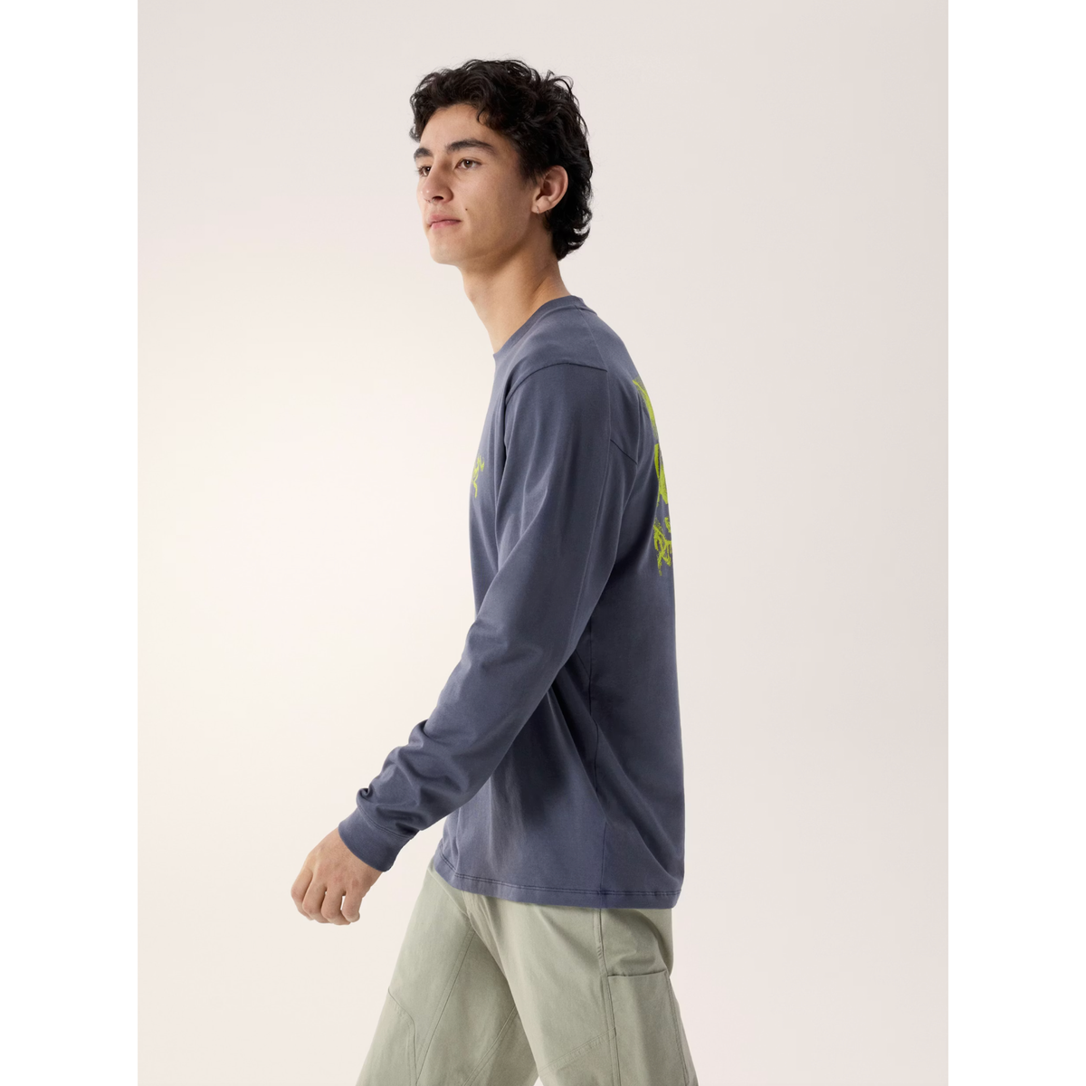 Arc'teryx Men's Kragg SL Cotton Bird Tile LS