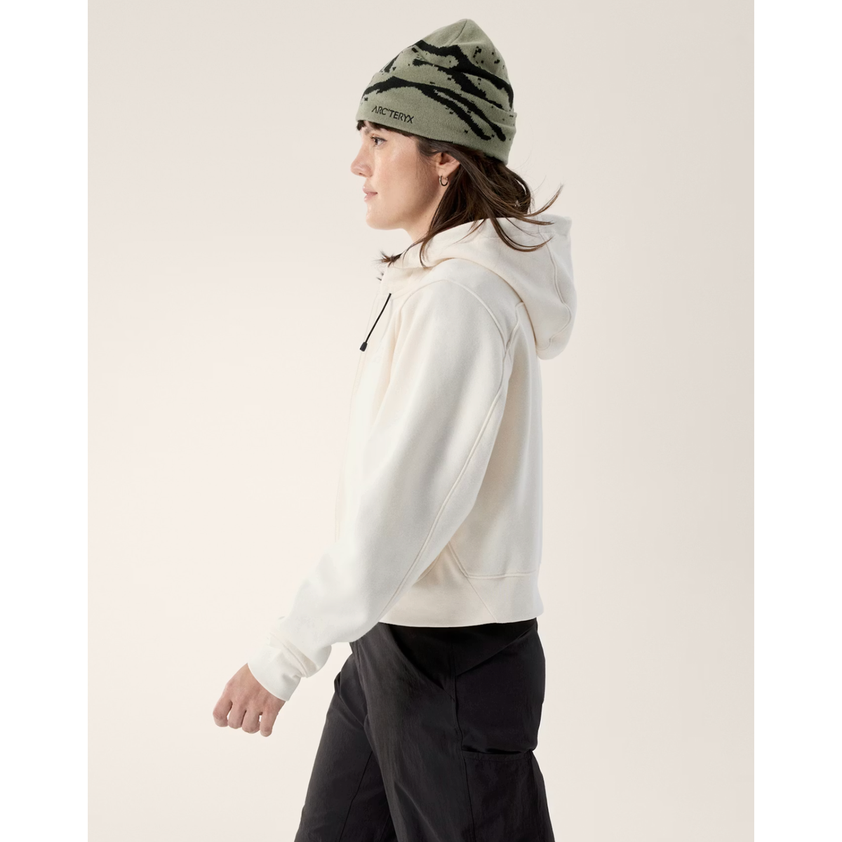 Arc'teryx Women's Emblem Fleece Full Zip Crop Hoody
