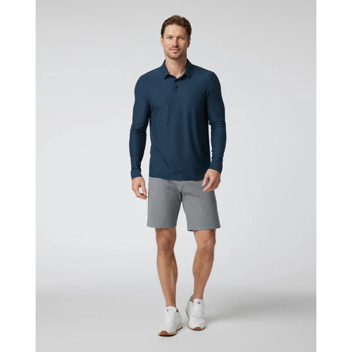Vuori Men's Aim Short in Concrete