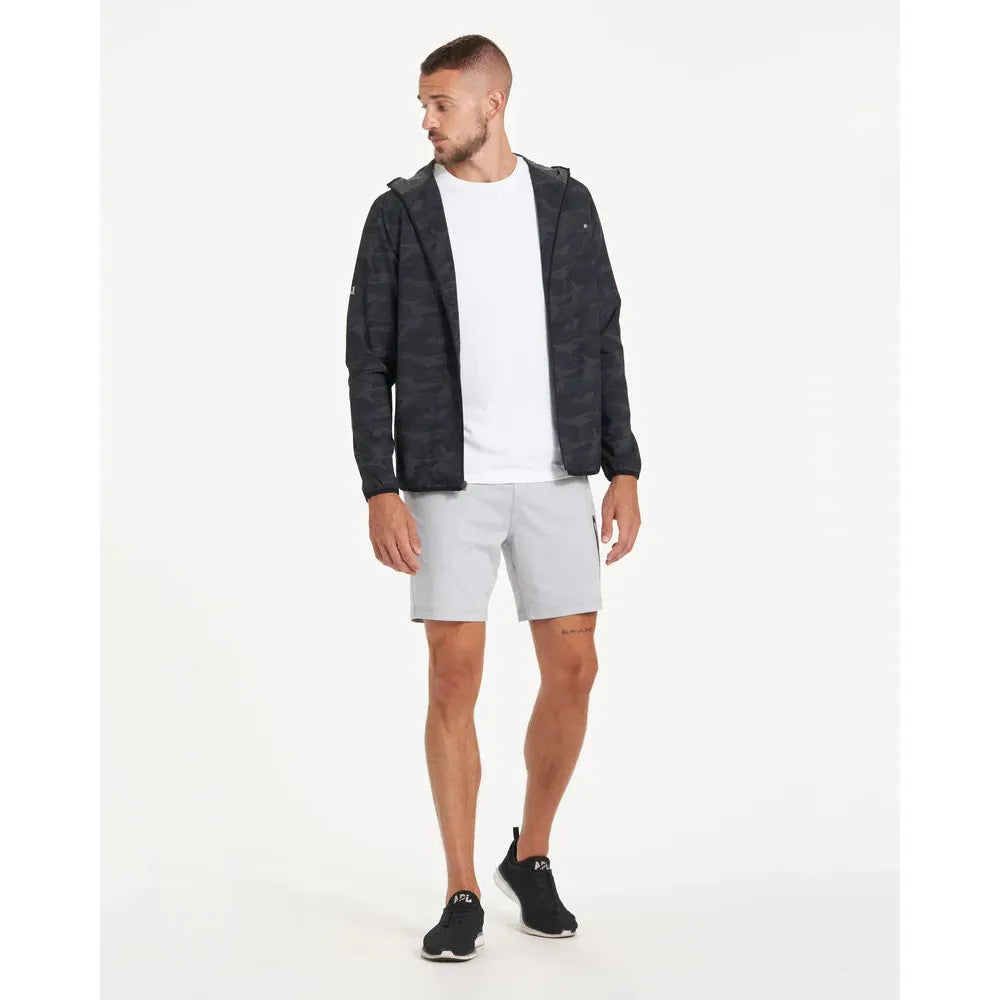 Vuori Men's Sunday Performance Short in Platinum Heather