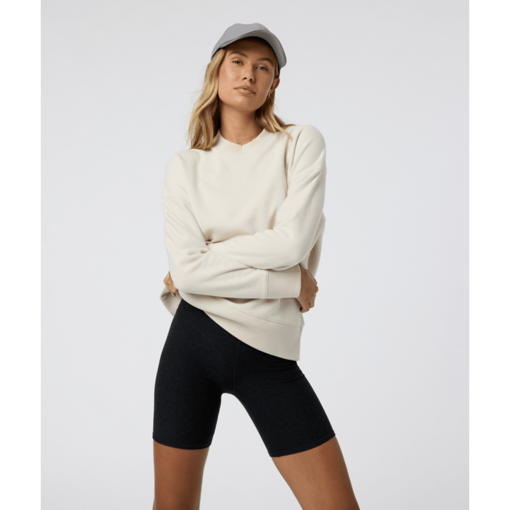 Vuori Women's Sedona Weekender Crew in Bone