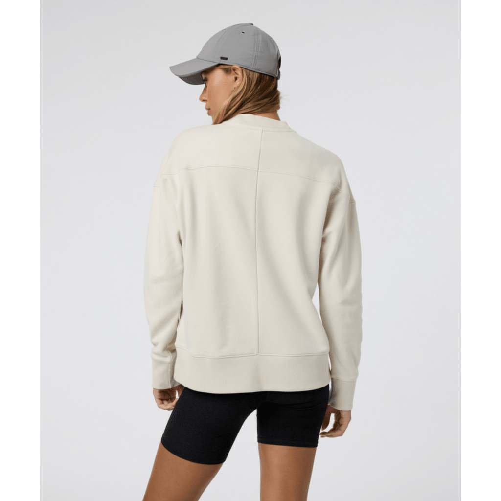 Vuori Women's Sedona Weekender Crew in Bone