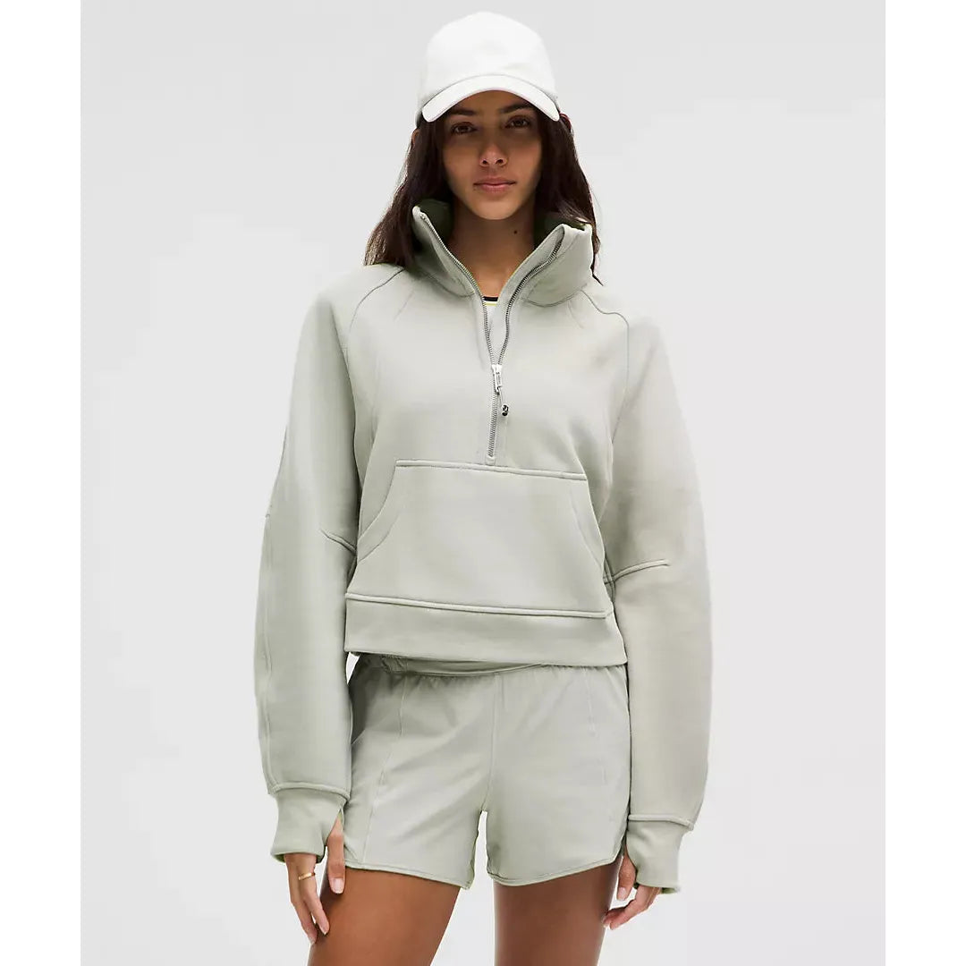 Lululemon Women's Scuba Oversized Funnel-Neck Half Zip