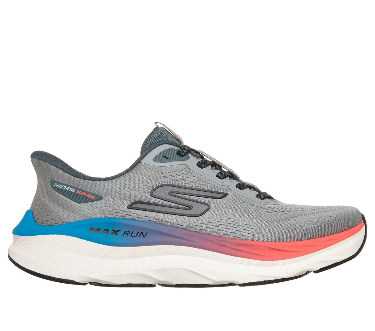 Skechers Slip-ins: Max Run, GRAY / MULTI