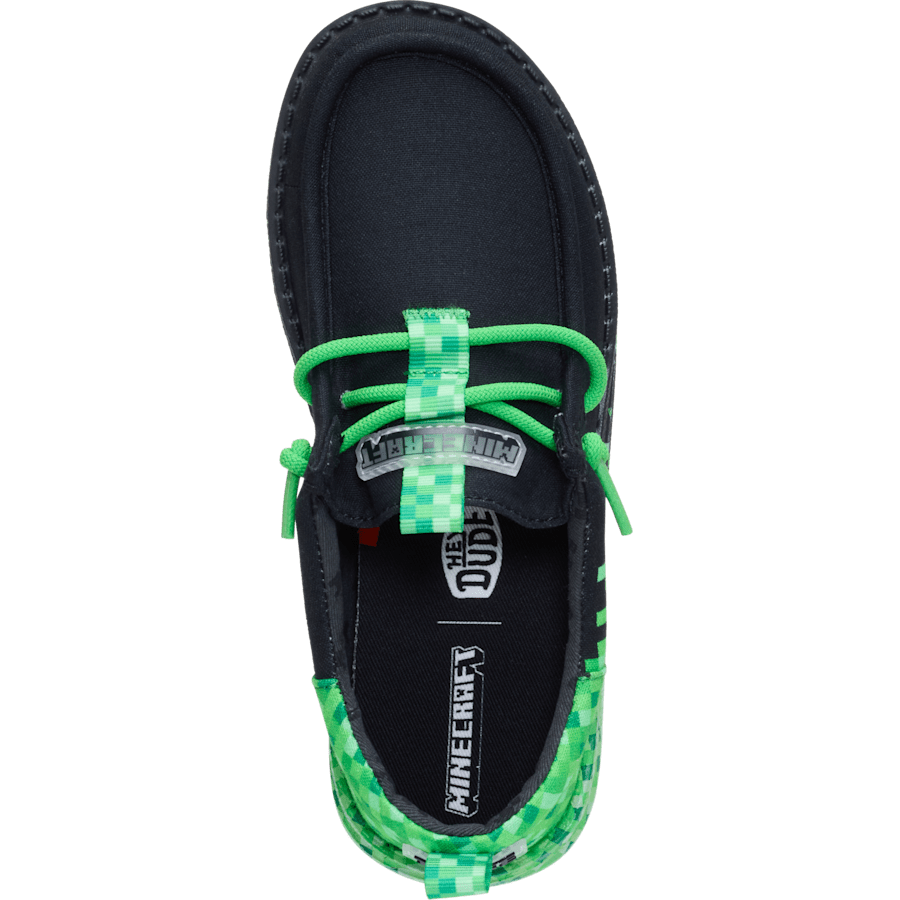 Minecraft X HEYDUDE Wally Funk Youth Creeper