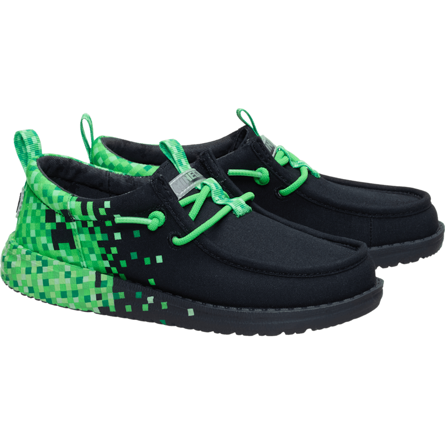 Minecraft X HEYDUDE Wally Funk Youth Creeper