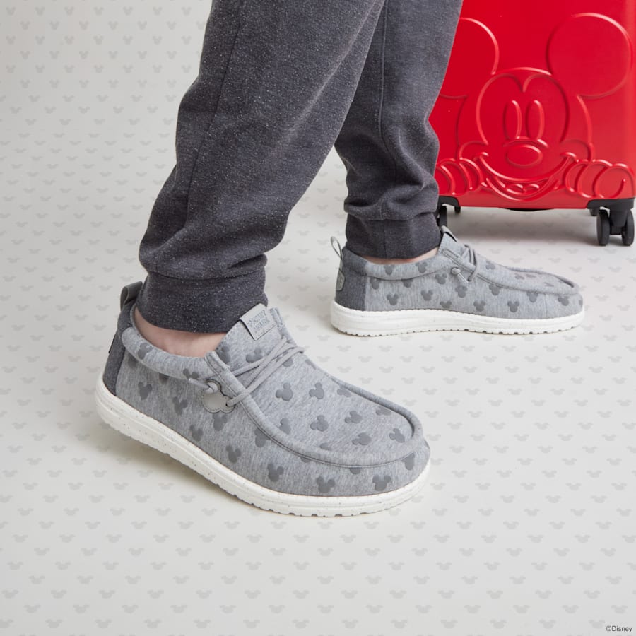 Disney's Mickey Mouse x HEYDUDE Wally Mickey Stretch Jersey