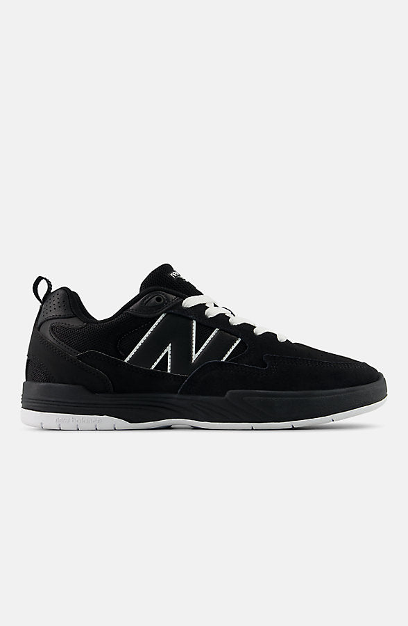New Balance Men's Numeric Tiago Lemos 808L Shoes - Black/White