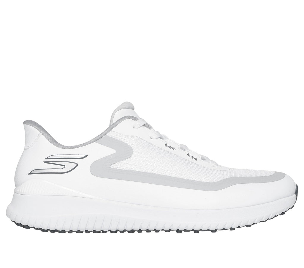 Skechers Slip-ins: GO GOLF Flight, WHITE / GRAY