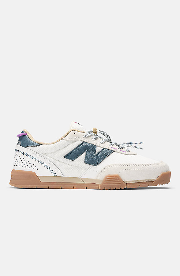 New Balance Men's Numeric 440 V2 Trail Low Athletic Shoes - Sea Salt/Deep Ocean