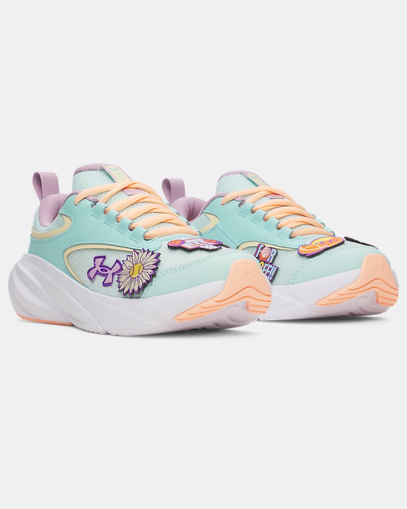 UA Surge 5 Patches Girls' Grade School Running Shoes | Under Armour